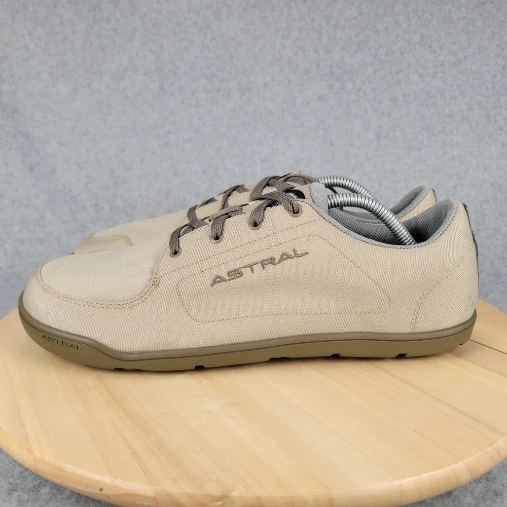 Astral Loyak All Weather Men 10 Beige Water Resistant Recycled Sneakers